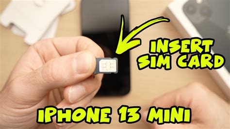 iphone 13 mini sim card.